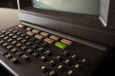 Minitel Keyboard Close-up